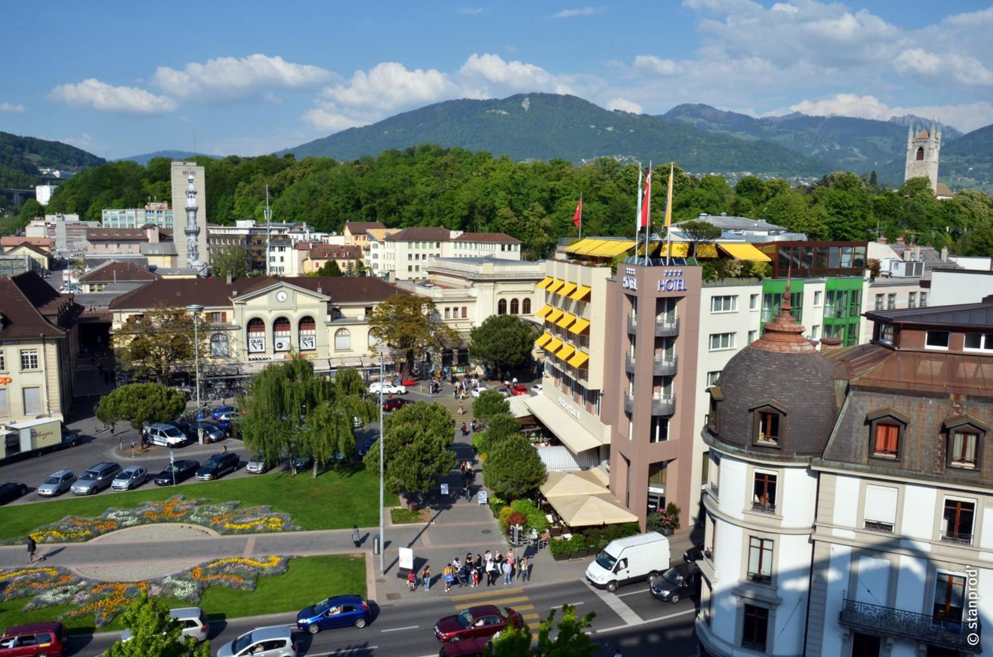 Astra Vevey Hotel & Restaurant Exterior photo